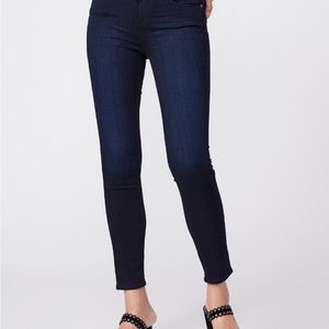 Paige Verdugo Ankle Dark Wash Skinny Jeans Size 25